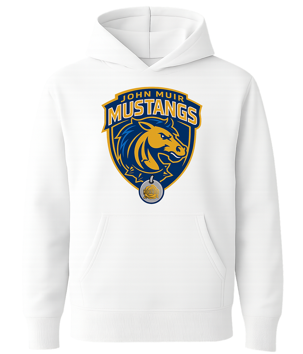 Thumbnail: MADE IN DENA "Mustangs" Shield Hooded Sweatshirt
