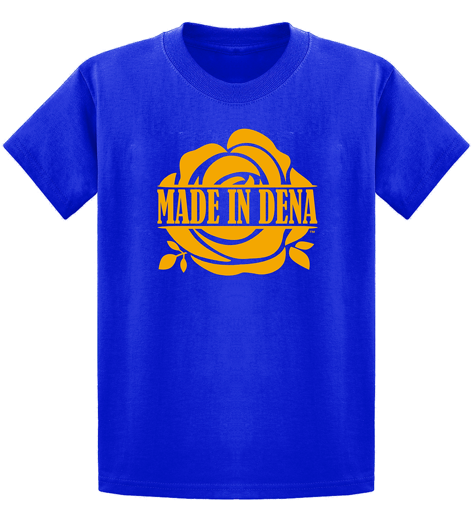 Thumbnail: "MADE IN DENA" Gold Logo Tee