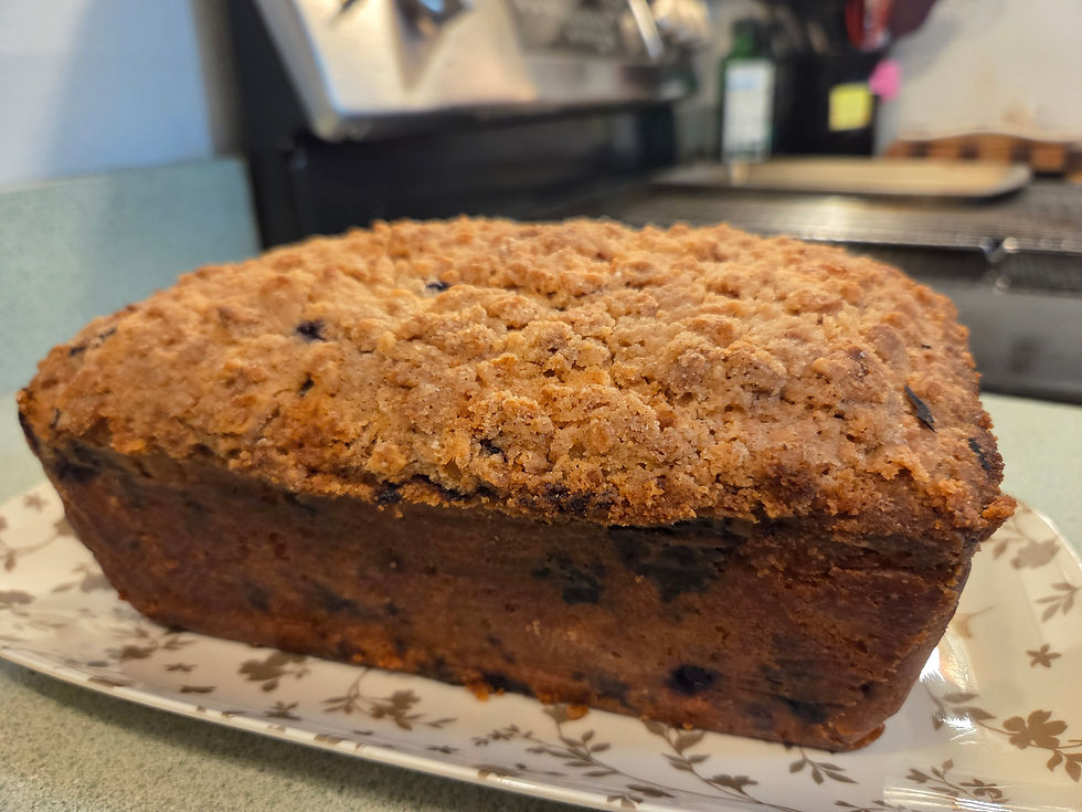 More Blueberry Baking
