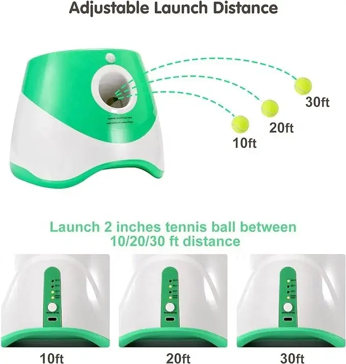 Thumbnail: Interactive Dog Toys - Automatic Tennis Ball Launcher for Medium to Large Dogs