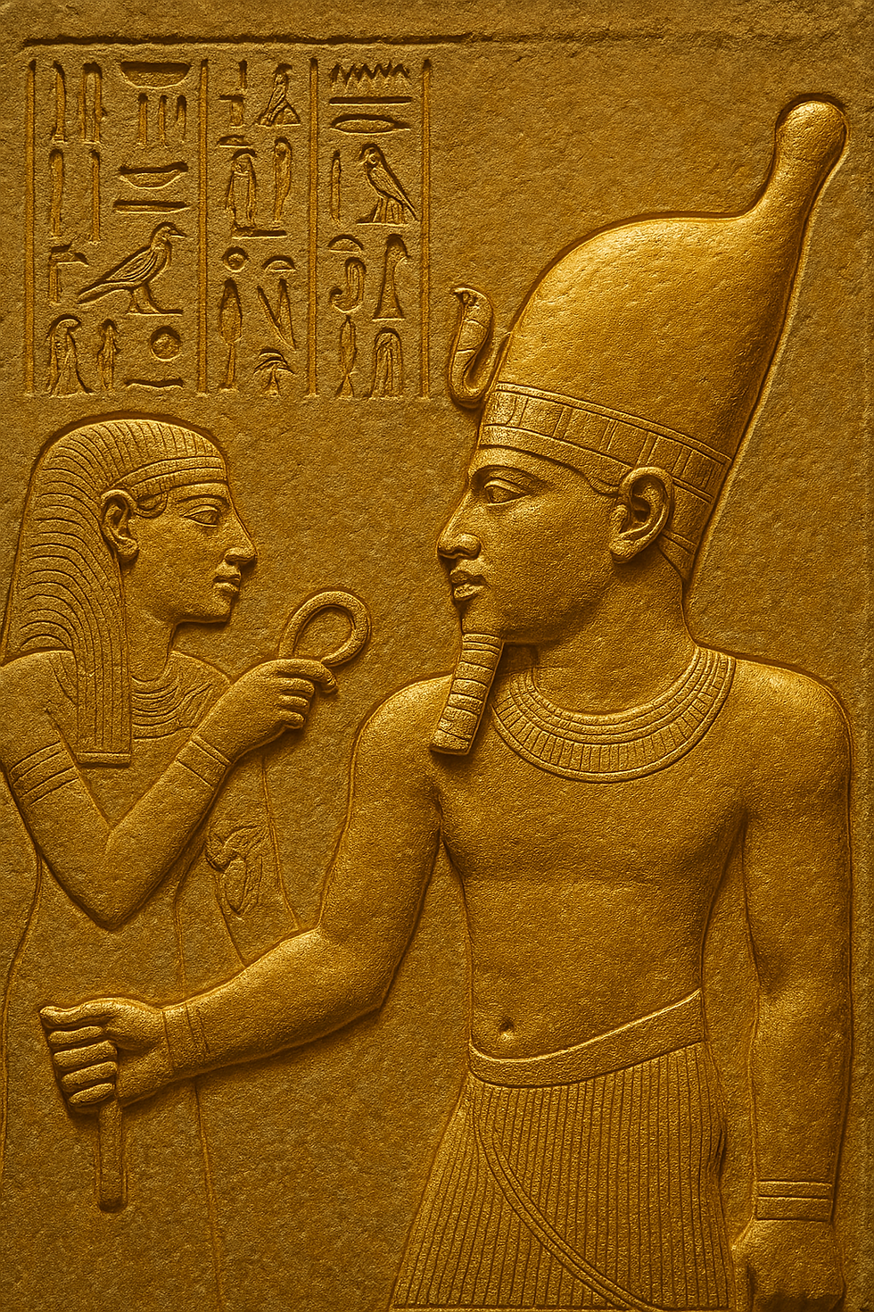 Piye’s coronation scene.