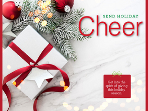 Get into the spirit of giving this holiday season.