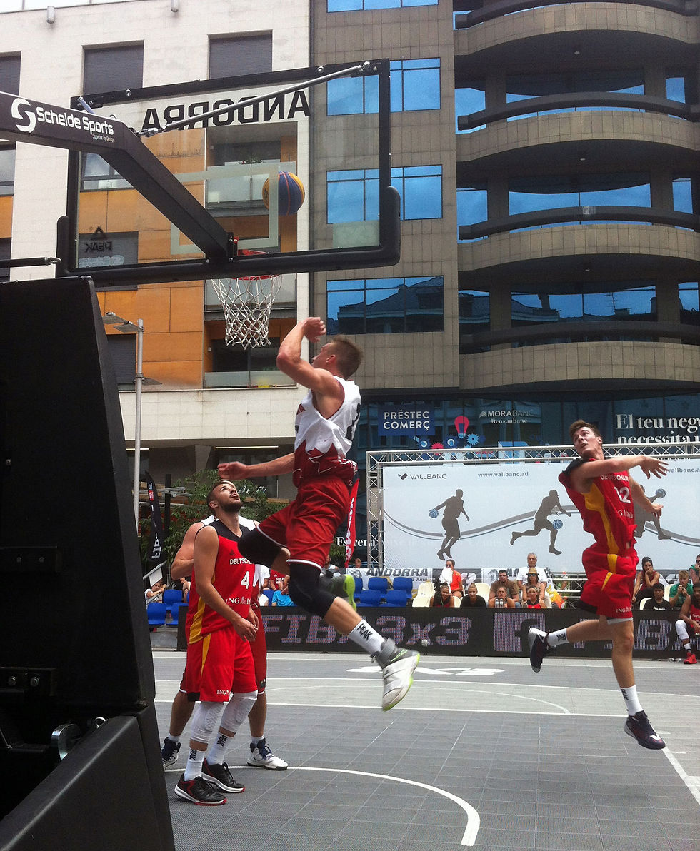 Pantallas LED perimetrales FIBA 3x3 Andorra