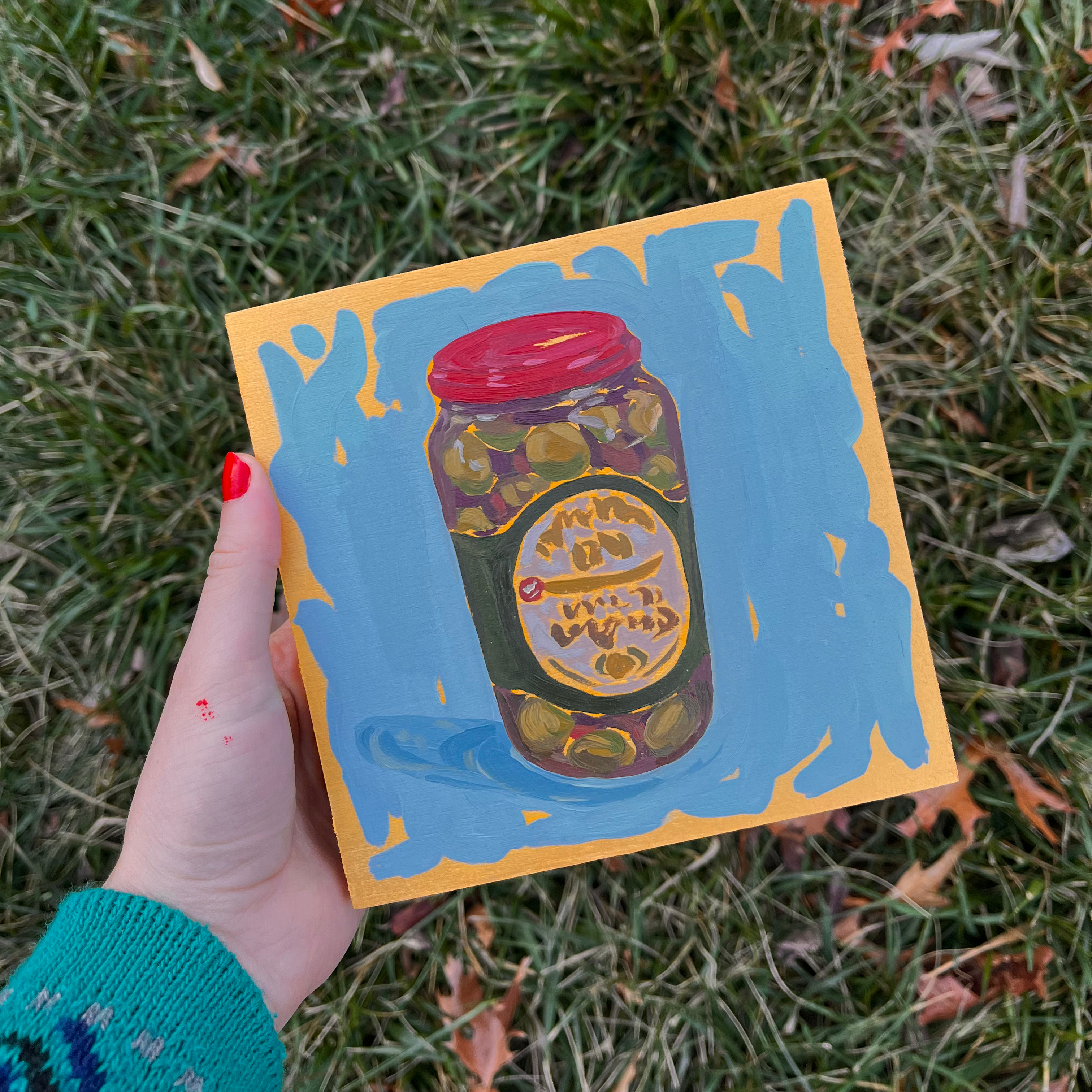 "Olive Jar" Original Painting