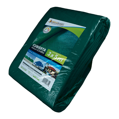 MALLA SOMBRA 80 VERDE 3 X 5 MTS proconsa