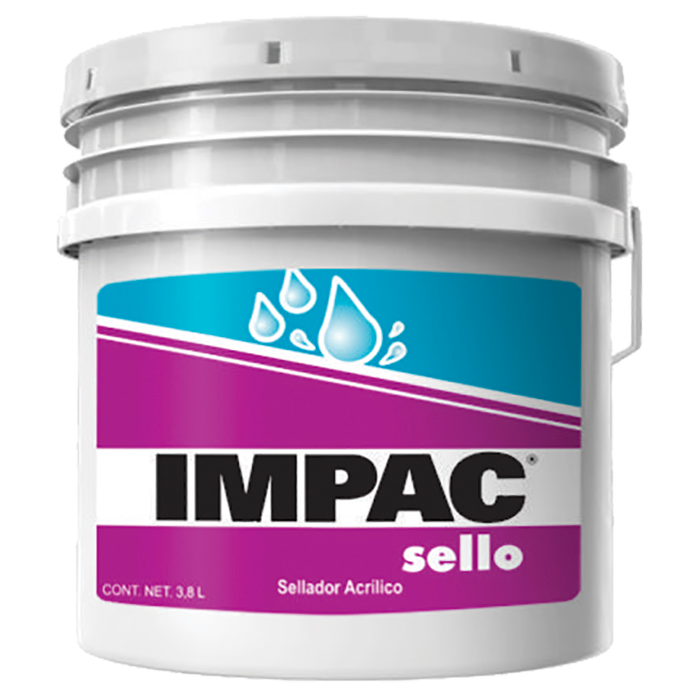 SELLADOR ACRILICO IMPAC TRANSPARENTE 3.78 LTS