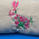 Thumbnail: “Spring Bunny Bliss” Embroidered Lumbar Pillow – 12 x 20