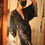 Miniatura: Shell Belle Evelyn Silk Kimono in black on model