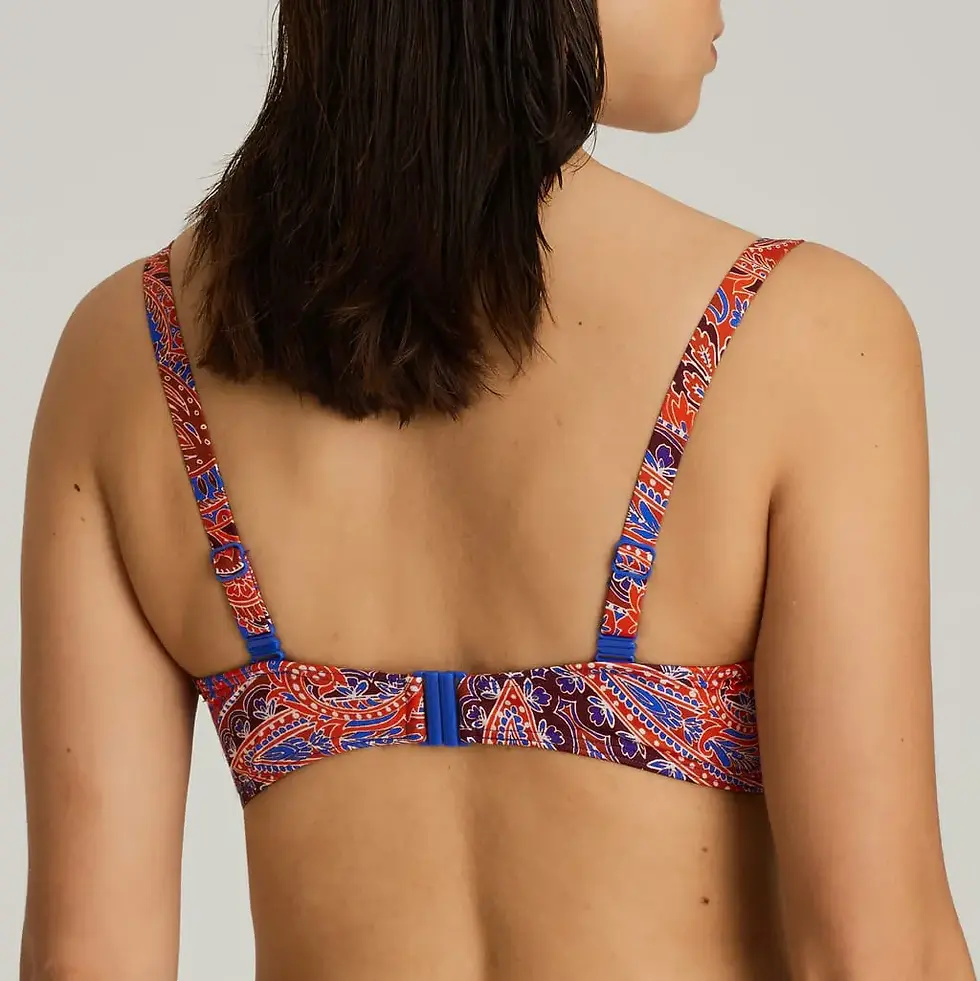 Thumbnail: Prima Donna Casablanca Underwire Swim Top in Blue Spice