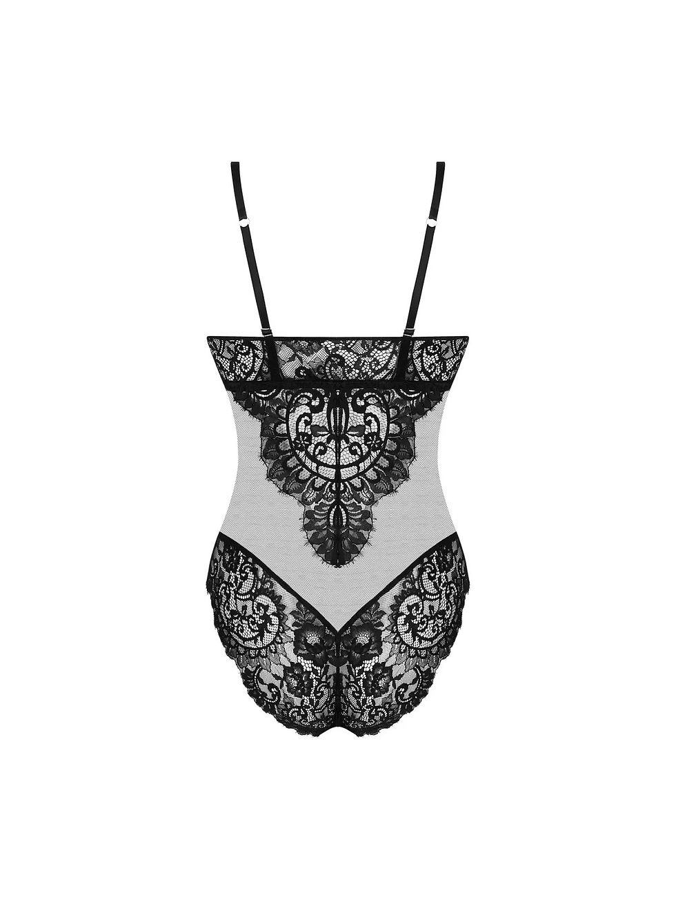 Thumbnail: Lise Charmel Desirs de Venise Bodysuit in Black Back View