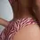 Miniatura: Aubade Feline Energy Swim Briefs in Pink Tiger Back View