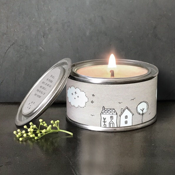 Thumbnail: East of India - Various Sentiments Tin Candles