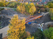 New Canal Bridge in Staveley By Stag Communications