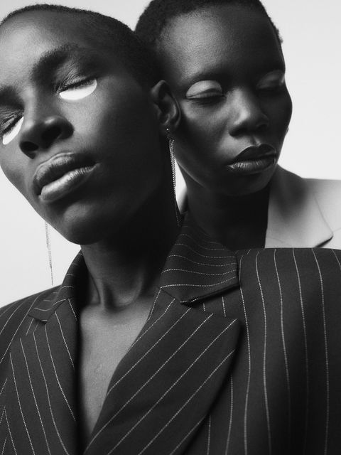 Beauty photography, black and white, Hamburg, Fashion portrait. Modefotograf. 