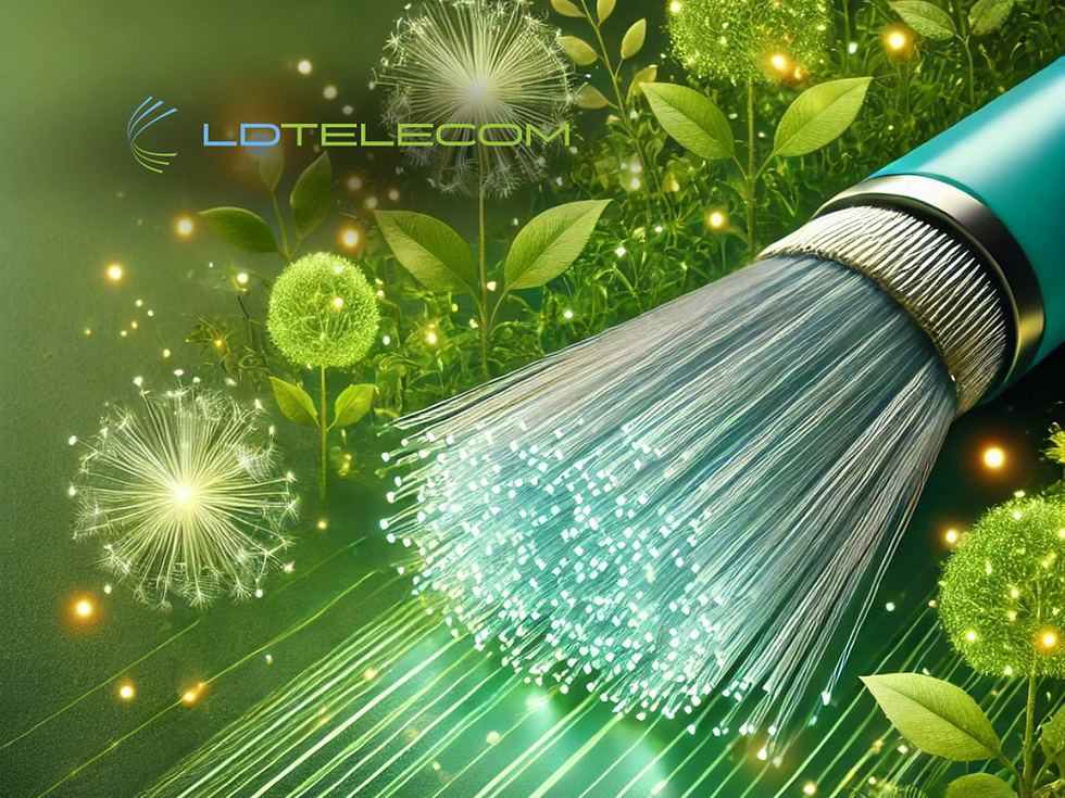 fibra óptica es ecológica
