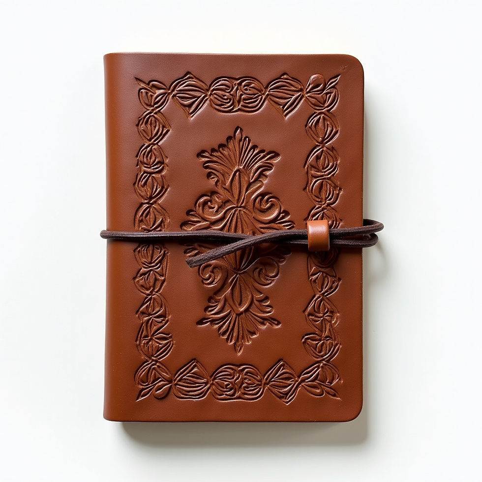 Embossed Leather Journal
