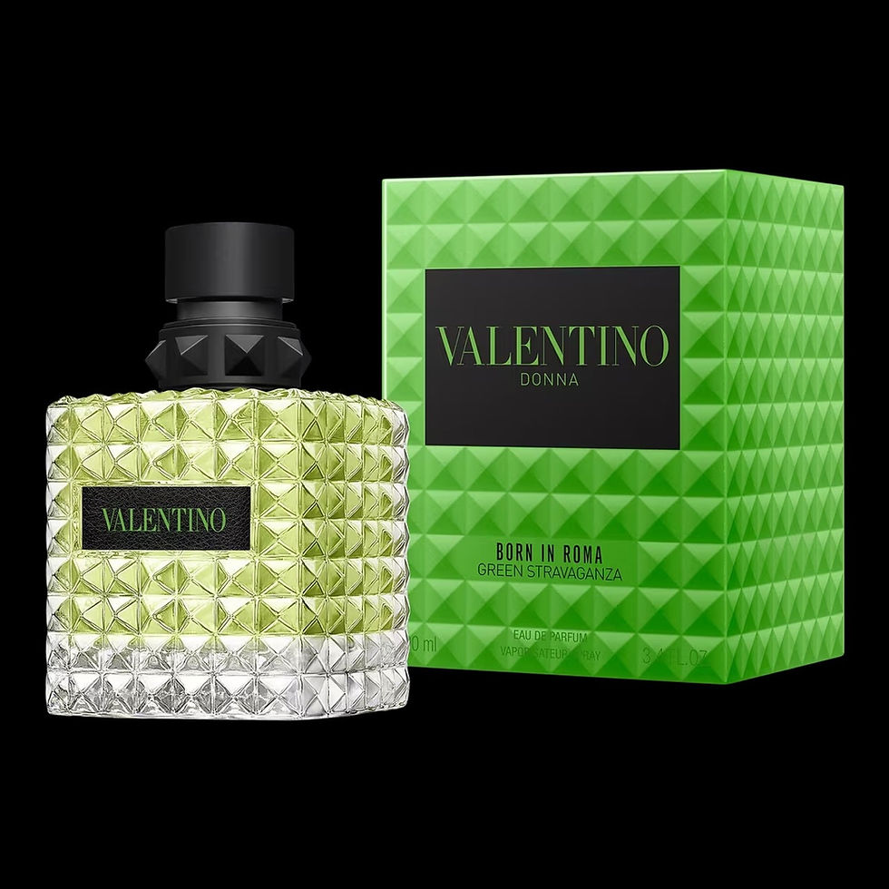 VALENTINO DONNA BORN IN ROMA GREEN STRAVAGANZA