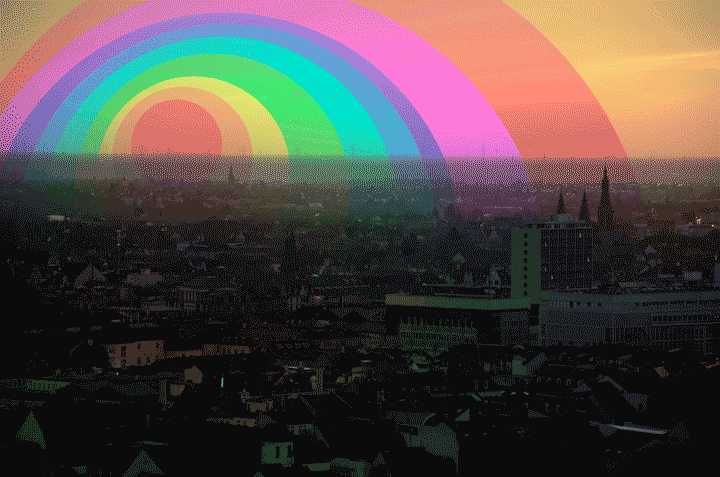 Heidelberg rainbow
