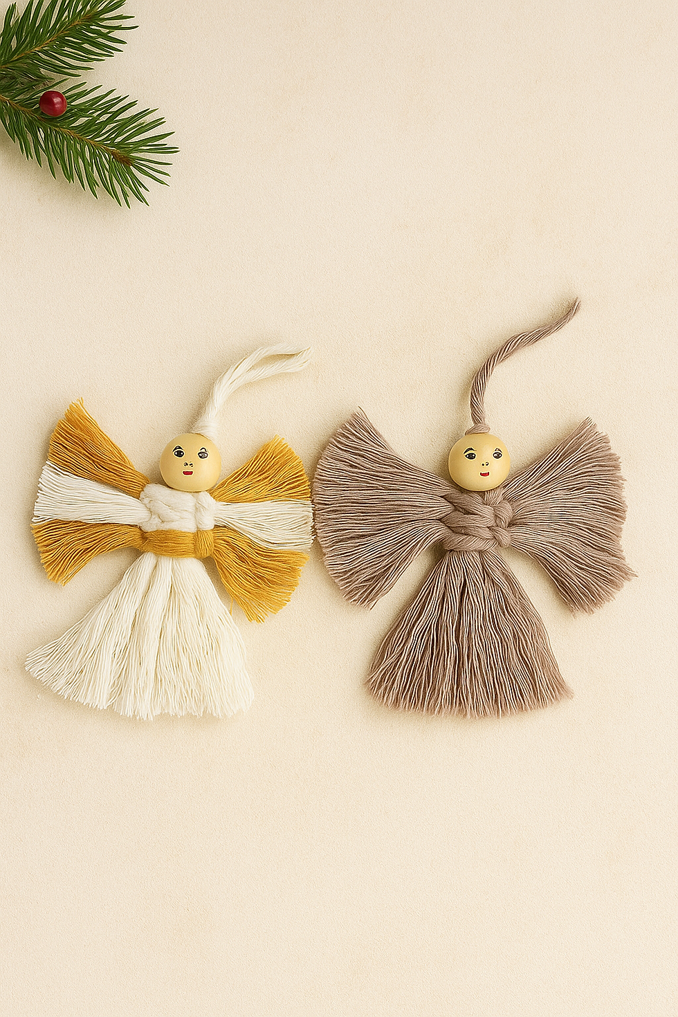 macramé geluksengel