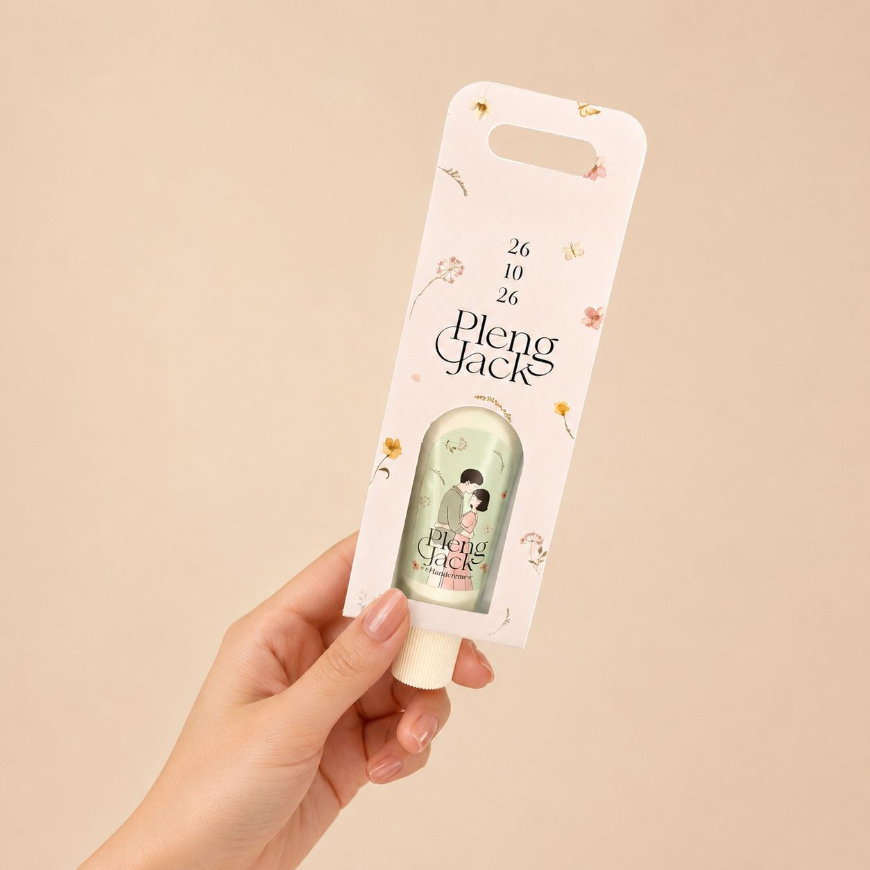 Love in Every Touch|Korean Minimalist Scented Hand Cream Wedding Favor 50ml