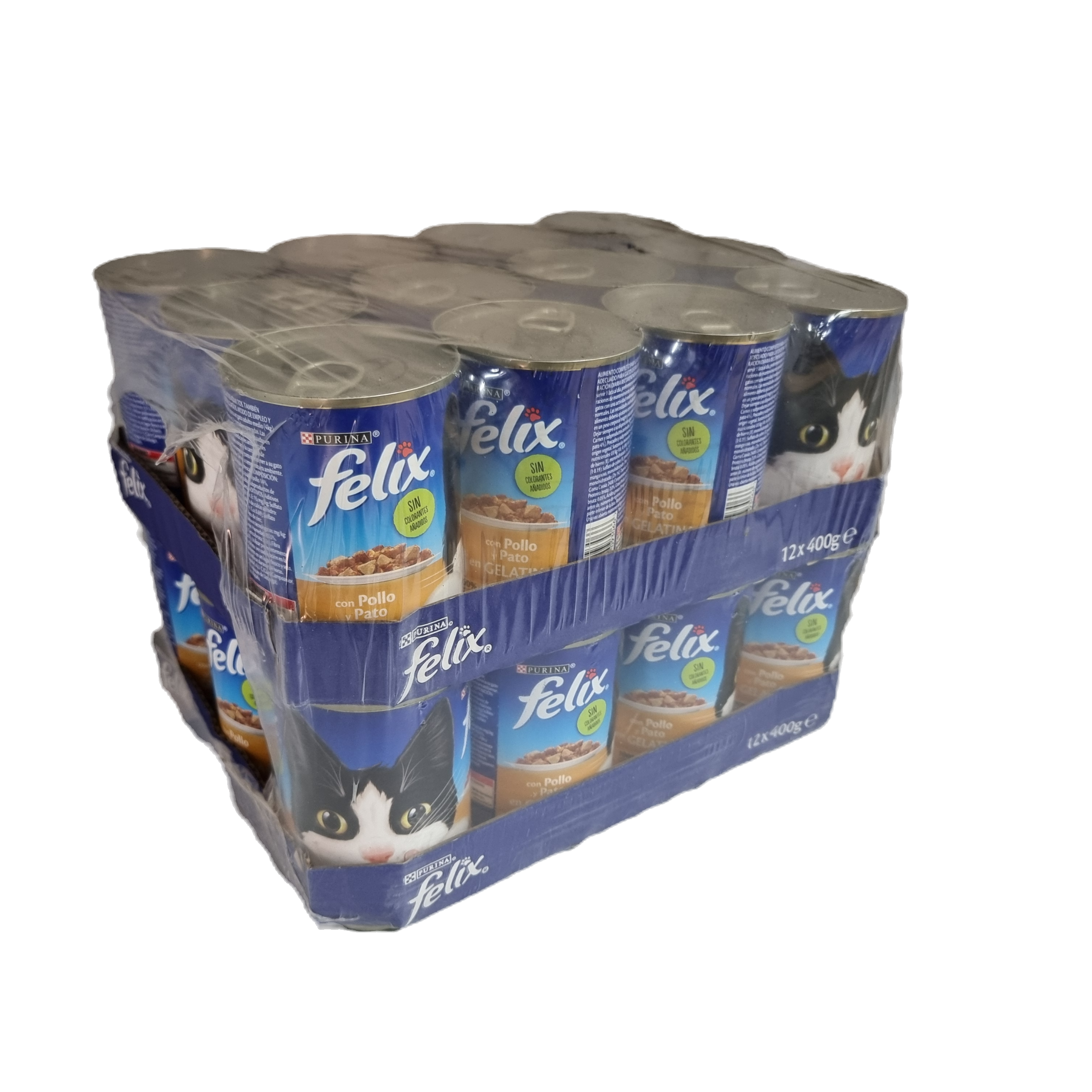 PURINA FELIX PACK 24 latas de buey e hígado o pollo y pato