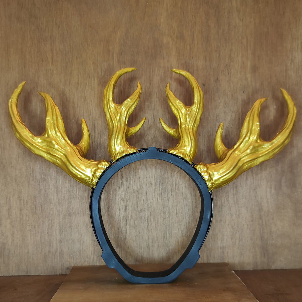 Thumbnail: Royal Red Antlers OOAK