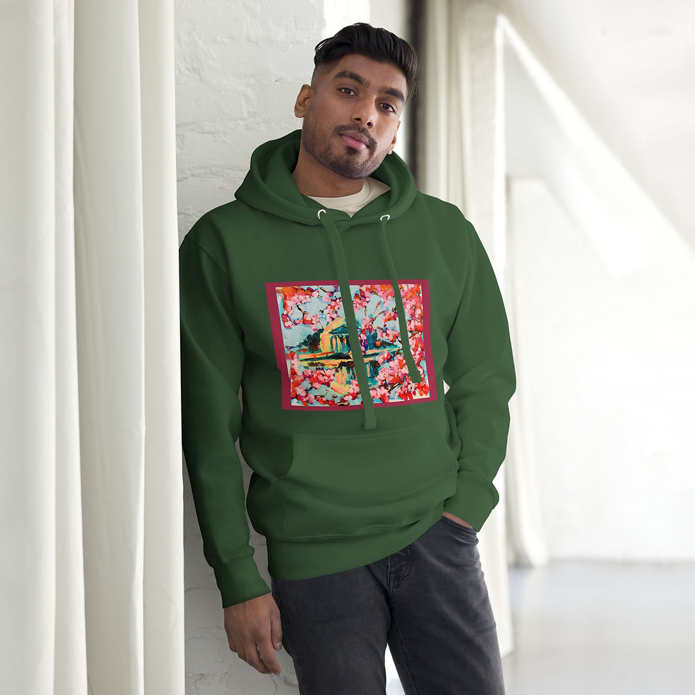 Thumbnail: Cherry Blossom Unisex Hoodie