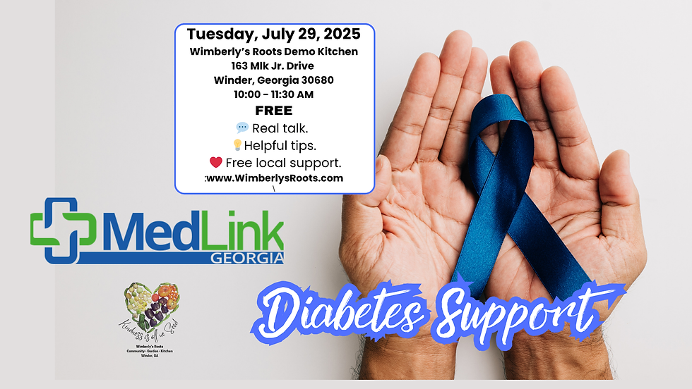 Let’s Talk About Diabetes — Right Here in Barrow County