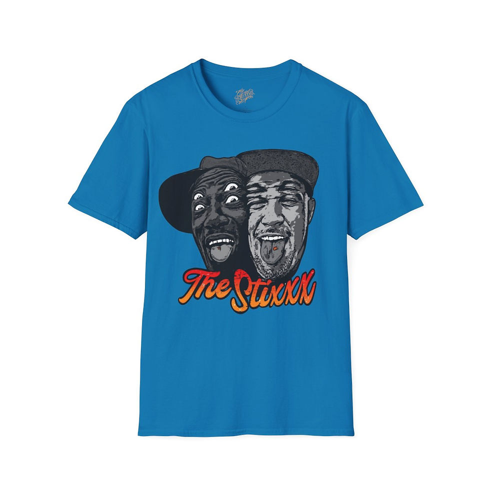 Thumbnail: The Stixxx Heads Unisex Heavy Cotton Tee