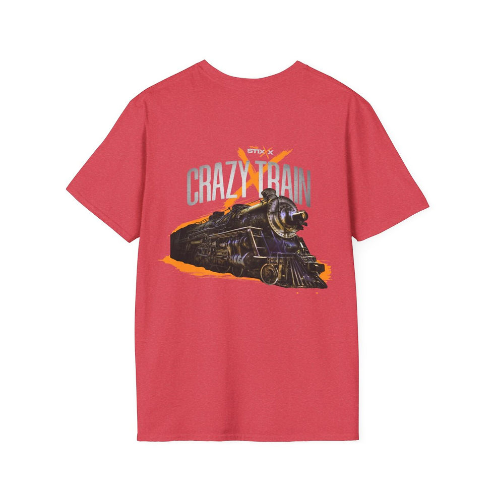 Thumbnail: Crazy train Unisex Heavy Cotton Tee