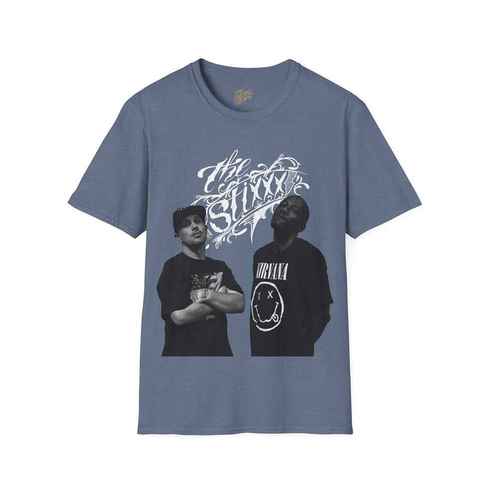 Thumbnail: The Stixxx Outlaw Nation Unisex Heavy Cotton Tee