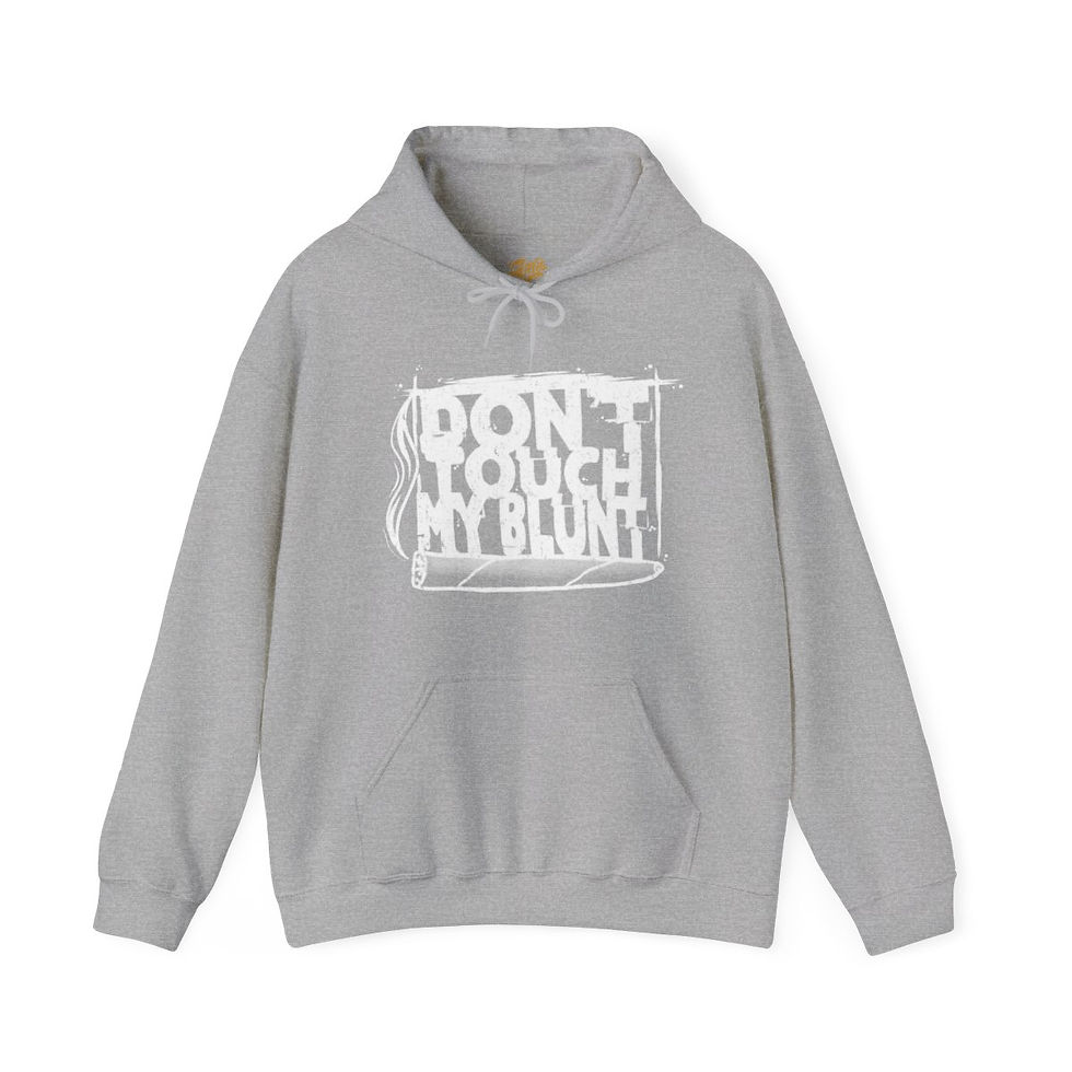 Thumbnail: Don’t touch my blunt Unisex Heavy Blend™ Hooded Sweatshirt