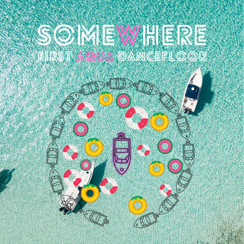 Logo of SOMEWHERE an event brand of Last Blast