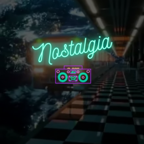 Logo of NOSTALGIA an event brand of Last Blast