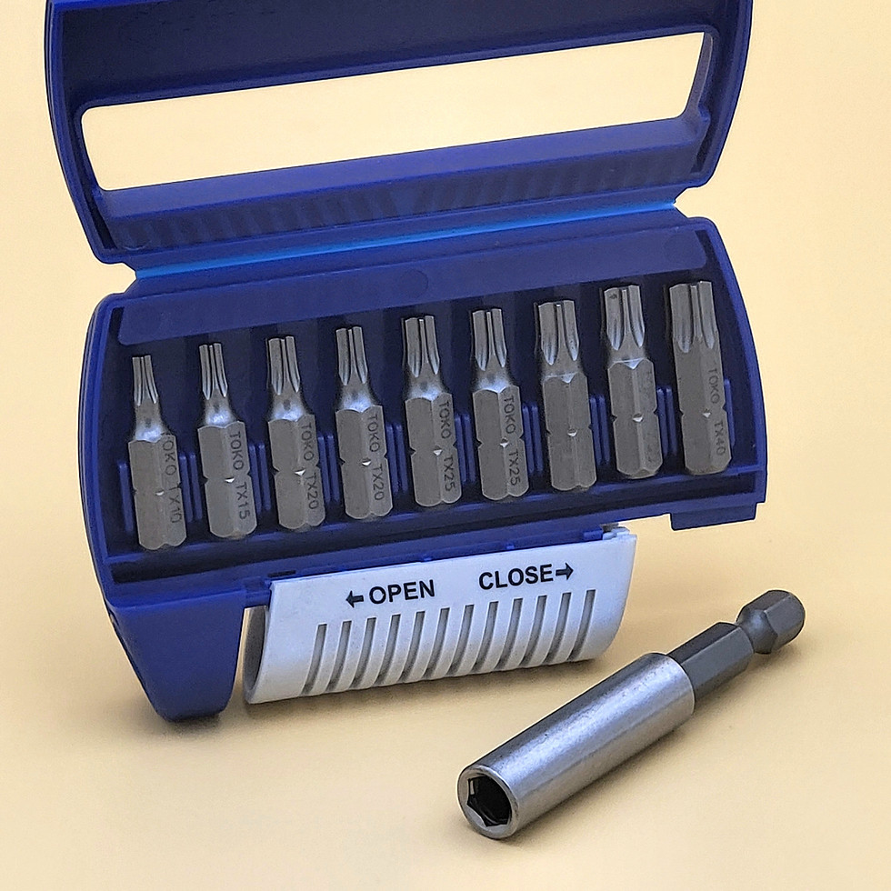 Miniaturbild: Bit-Set 10-tlg. Torx
