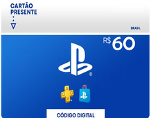 Cartão Presente PS- GiftCard R$60