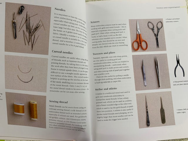 Thumbnail: New ideas in Goldwork by Tracy A Franklin