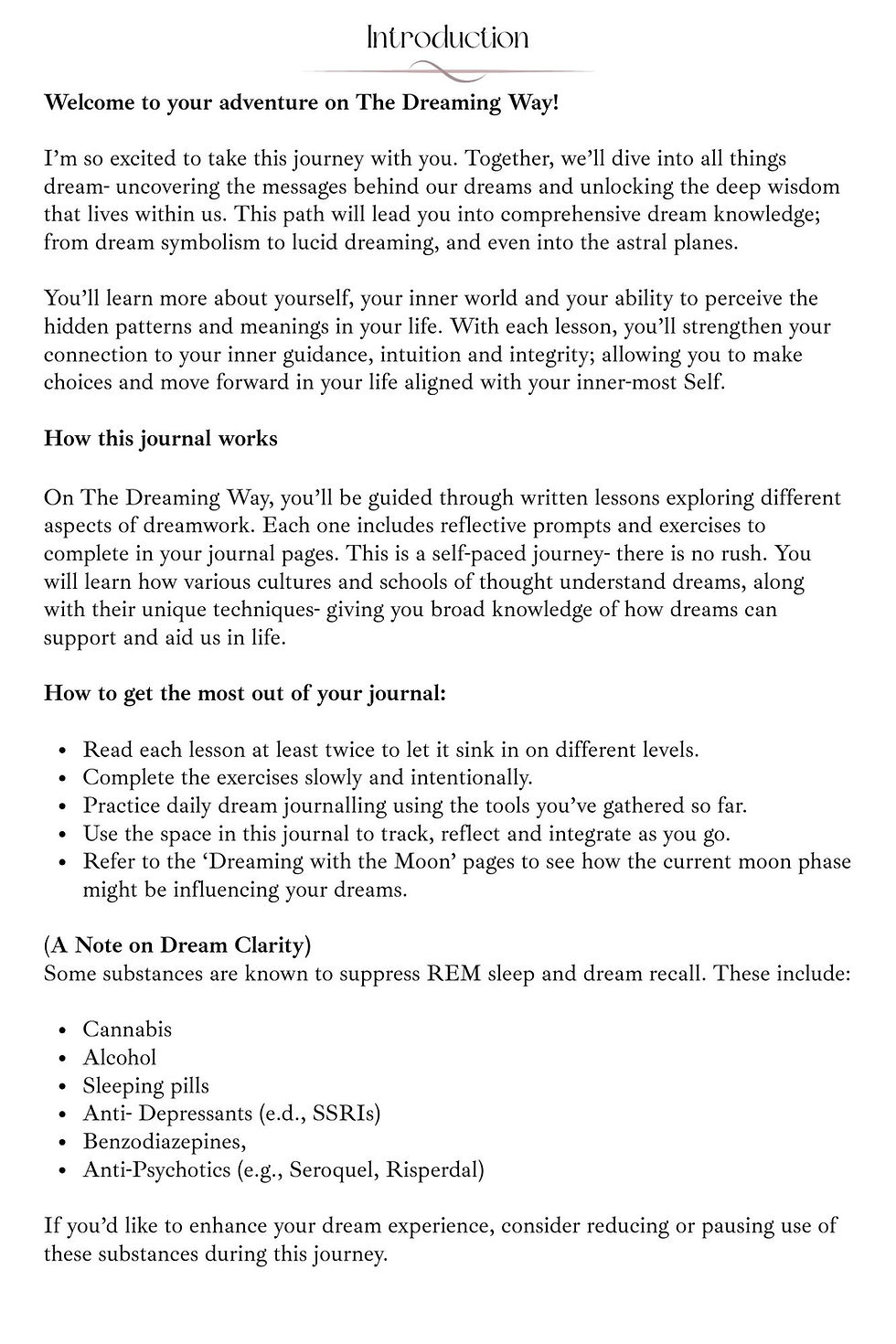 Thumbnail: The Dreaming Way: Guided Dream Journal & Spiritual Workbook PDF