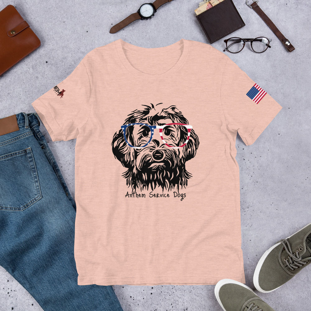 Pawtriot Doodle Short-Sleeve Unisex T-Shirt