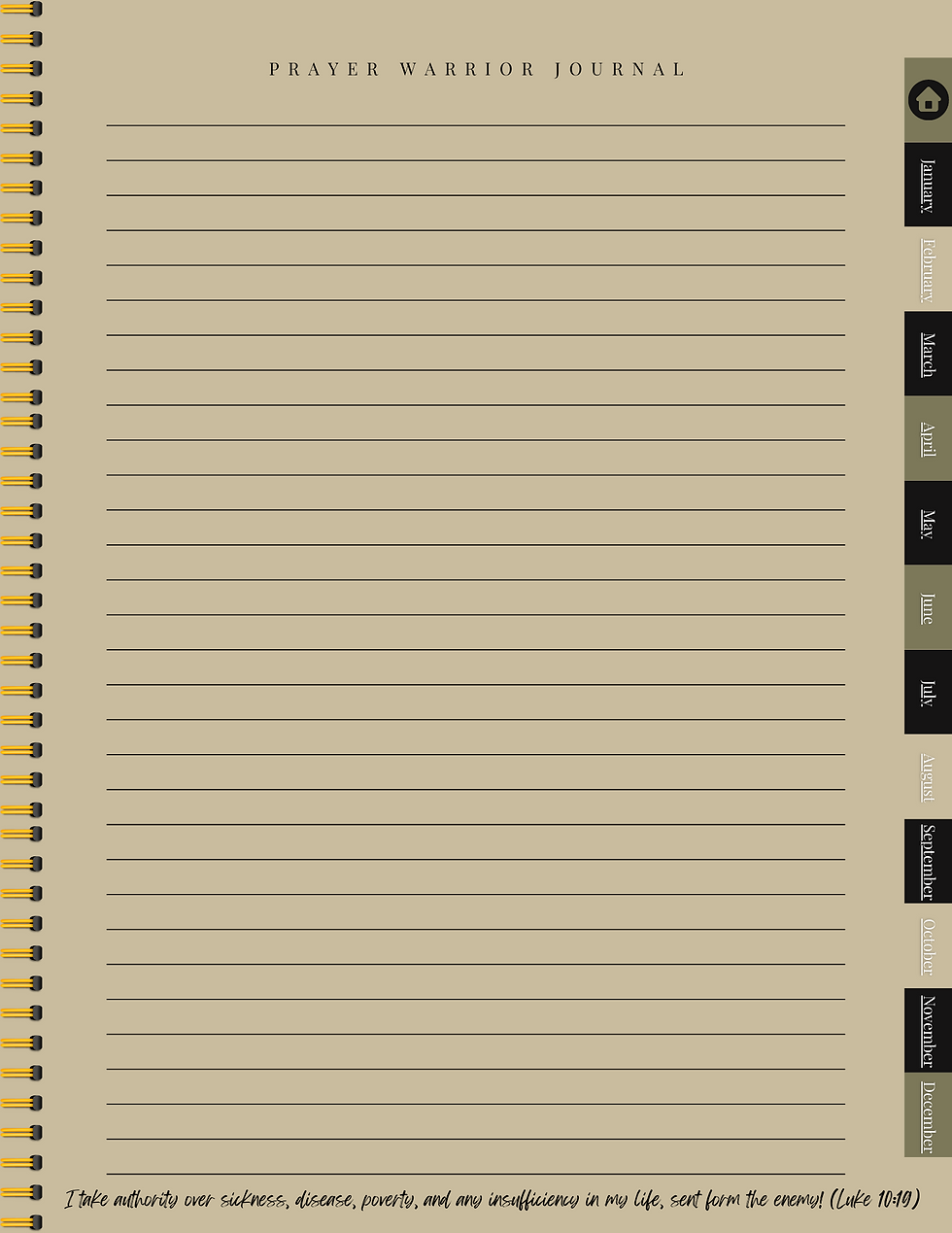 Thumbnail: Digital Prayer Warrior Journal