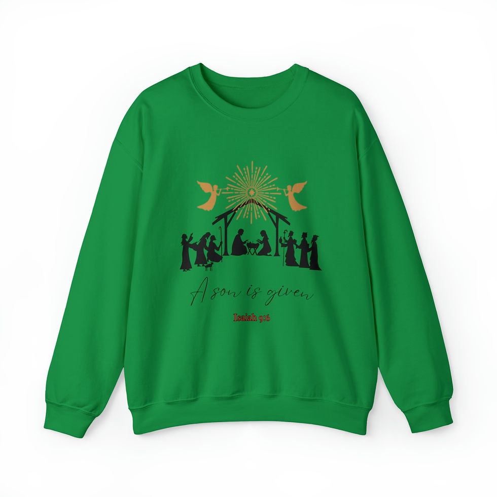 Thumbnail: Unisex Heavy Blend™ Crewneck Christmas Sweatshirt