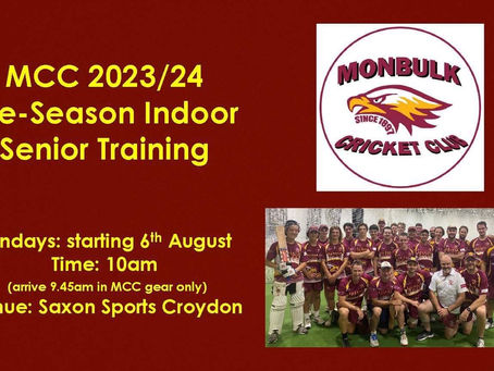 2023-2024 Pre Season Training