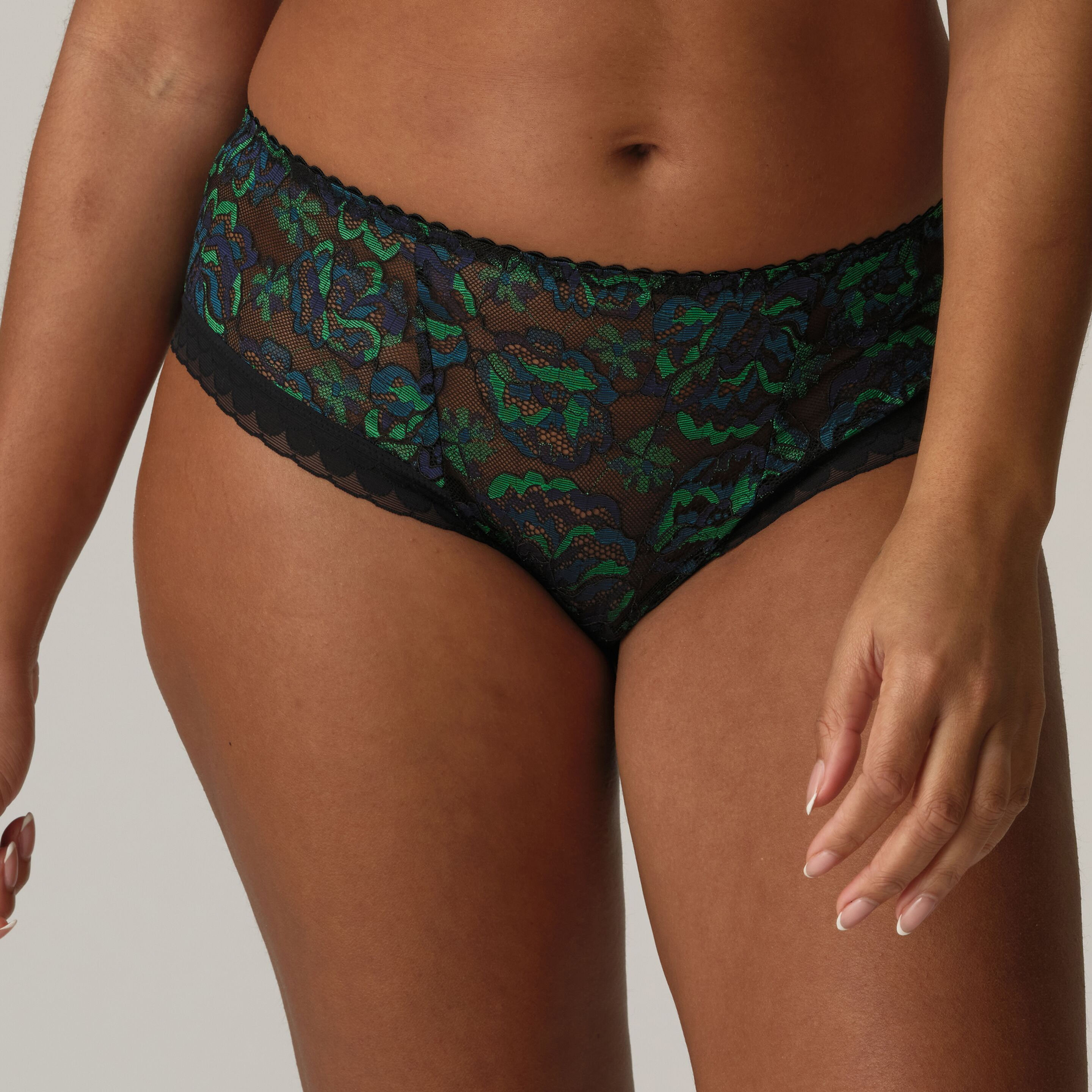 Prima Donna San Angel 0663491 Panty peacock feather Vorderansicht