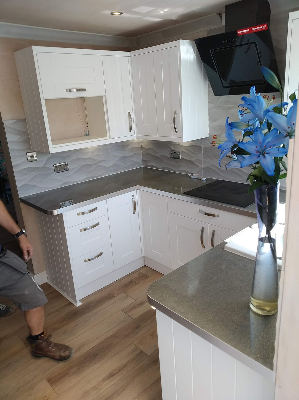White Shaker Kitchen