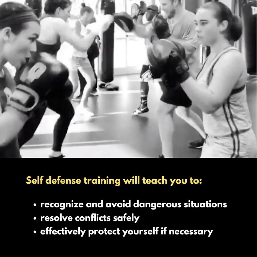 Self-defense for personal safety