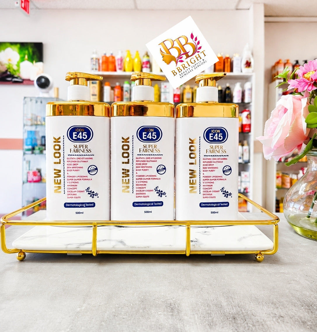 Icon E45 Super Fairness Lotion 500ml