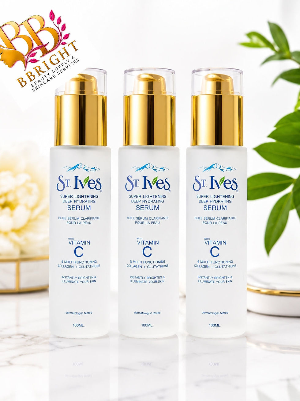 St Ives Super Lightening Deep Hydrating Serum with Vitamin C 100ml