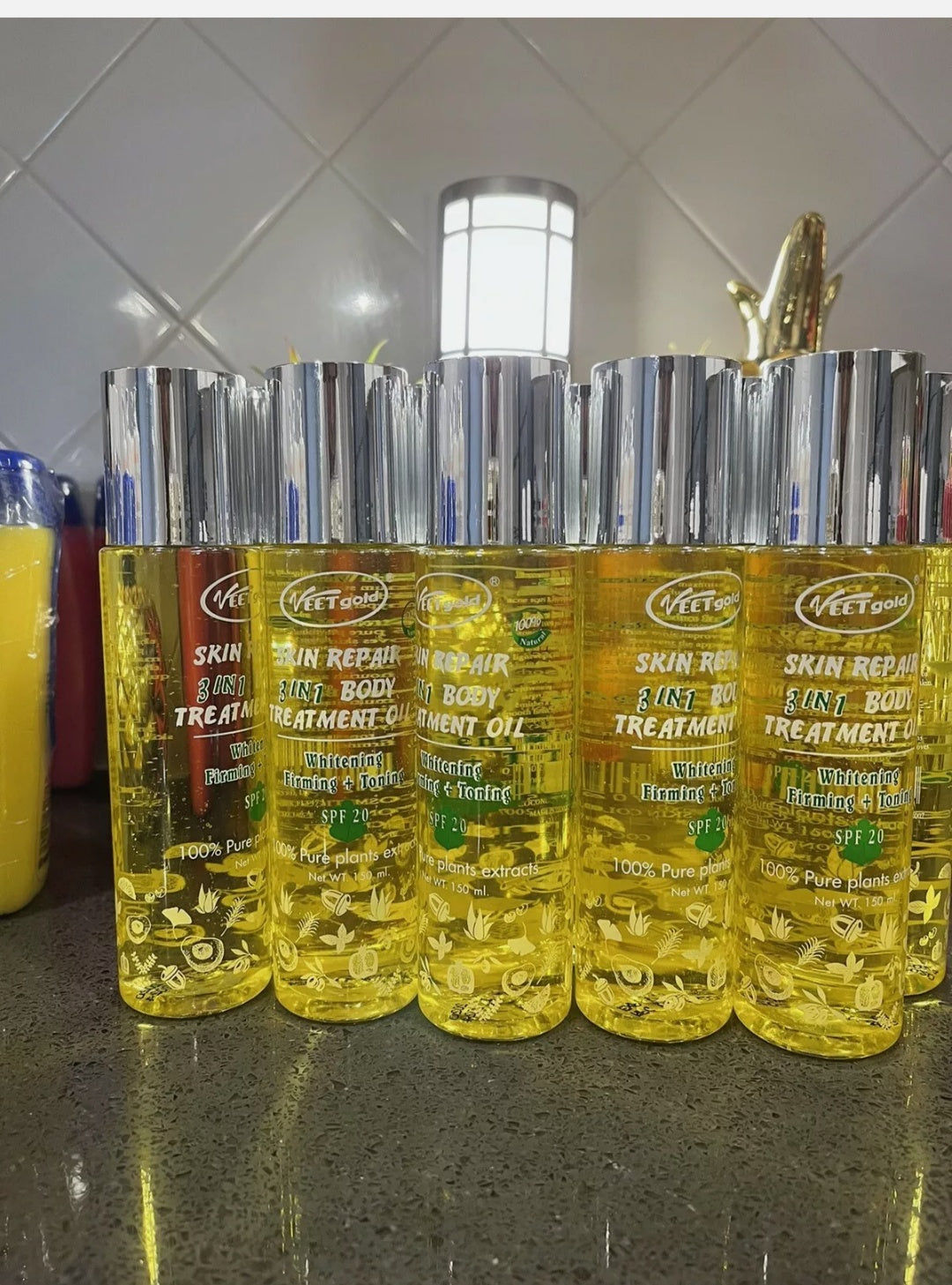 Veet Gold 3 in 1 Body Oil 150ml