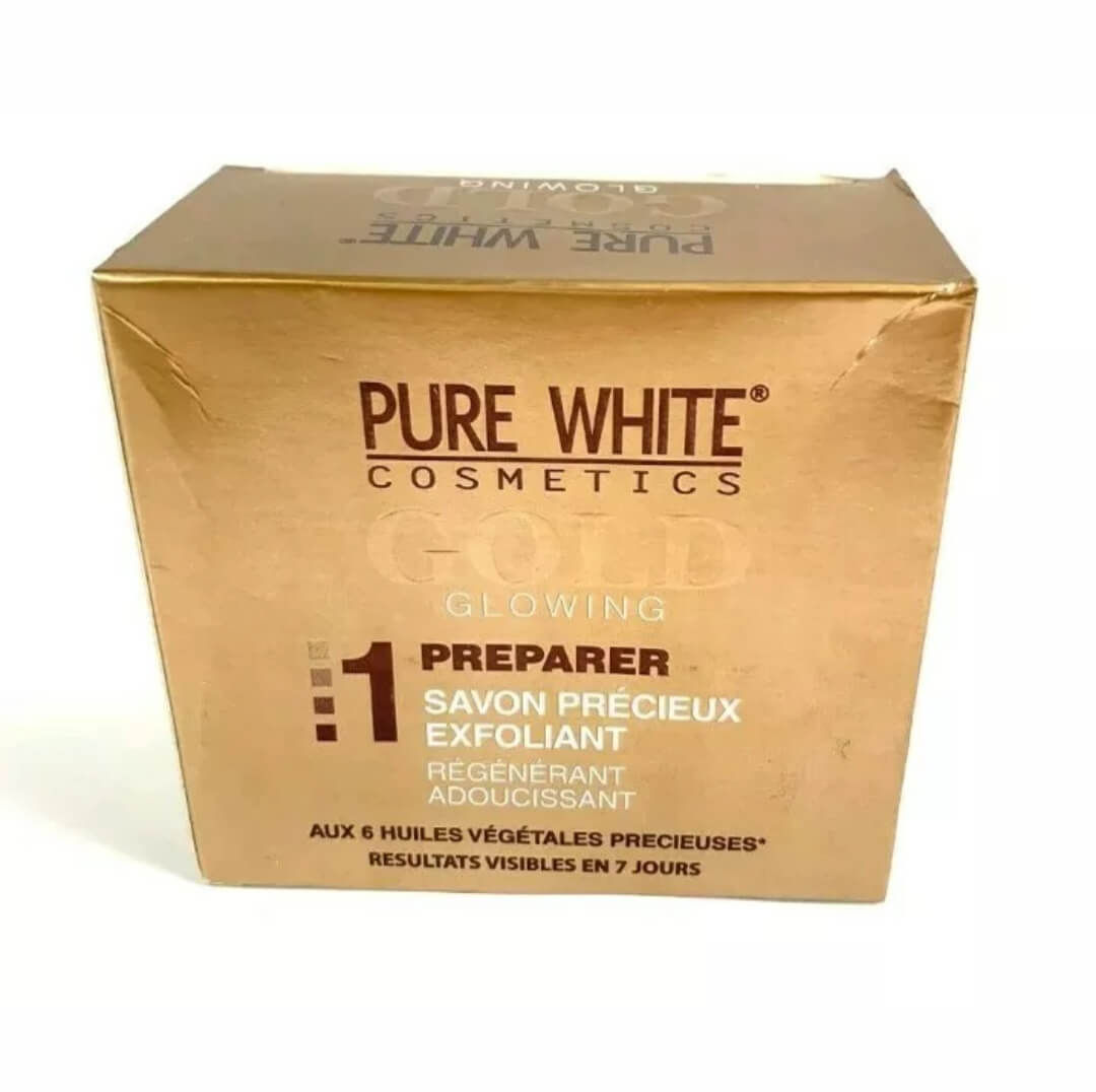 Pure White Cosmetics Gold Soap