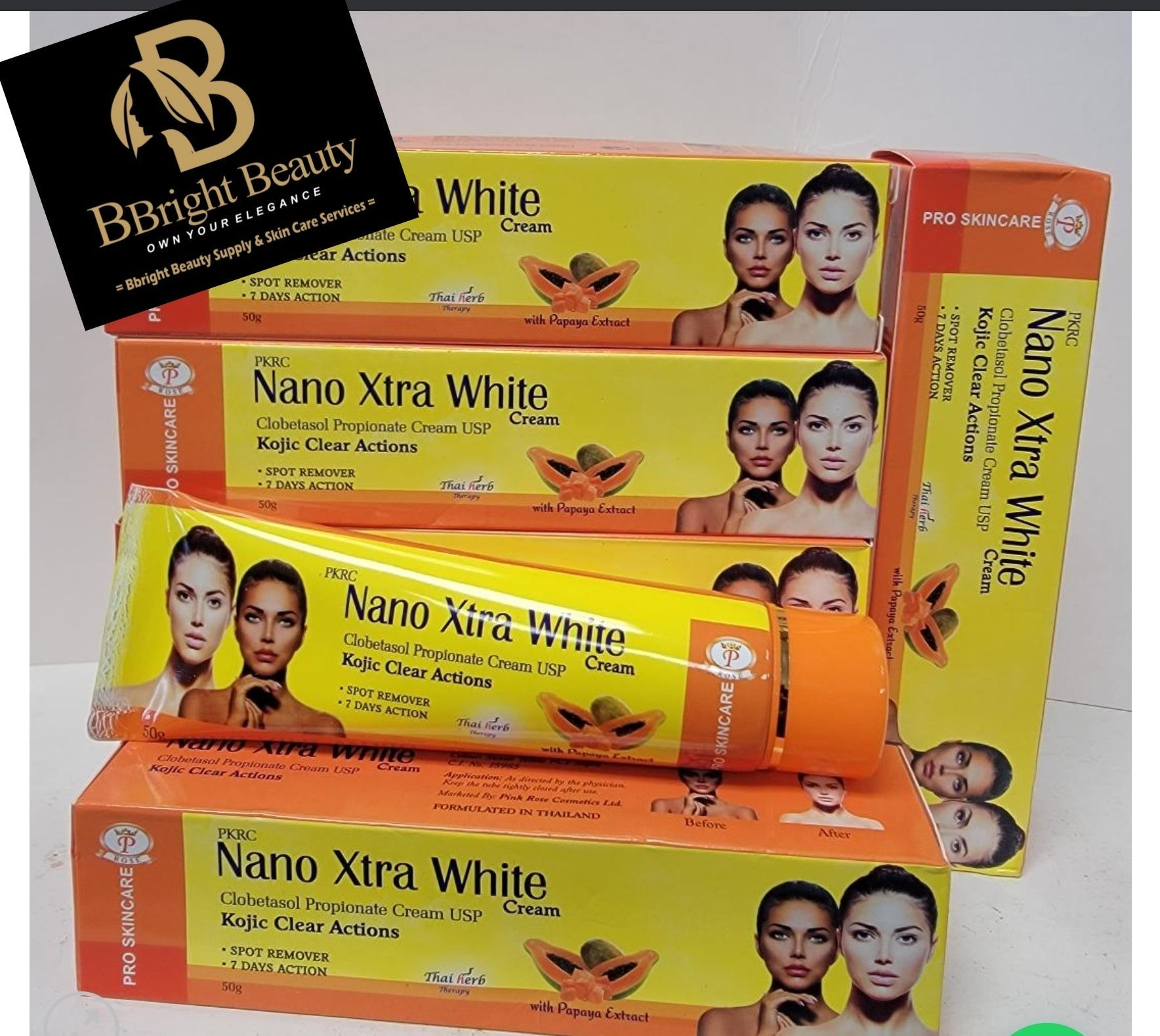 Nano Xtra Whit Tube Cream
